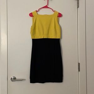 Lauren Ralph Lauren yellow and black dress